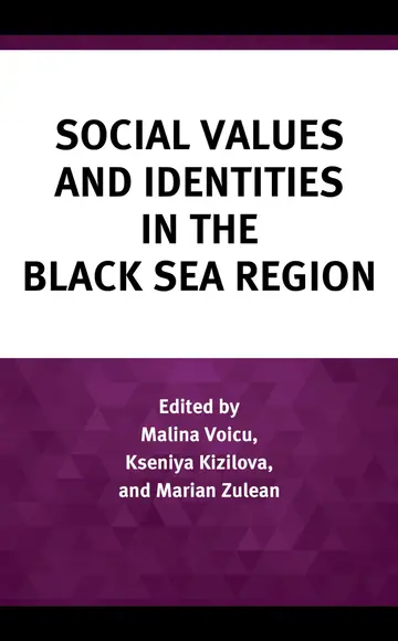 Cover of Social Values and Identities in the Black Sea Region