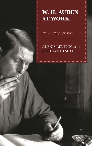 Cover of W.H. Auden at Work