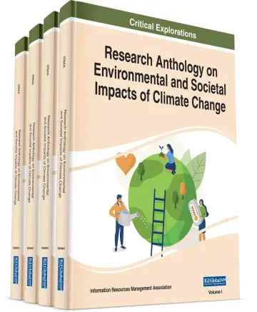 Cover of Research Anthology on Environmental and Societal Impacts of Climate Change