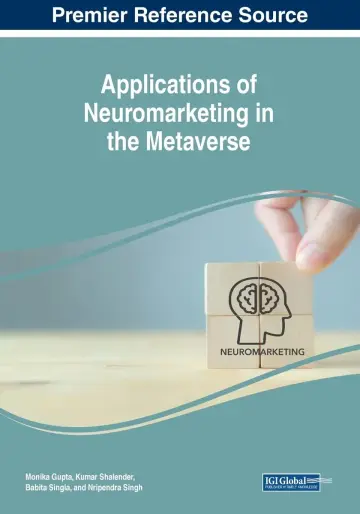 Cover of Applications of Neuromarketing in the Metaverse