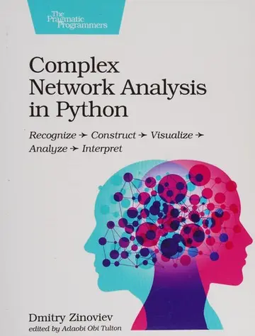 Cover of Complex Network Analysis in Python