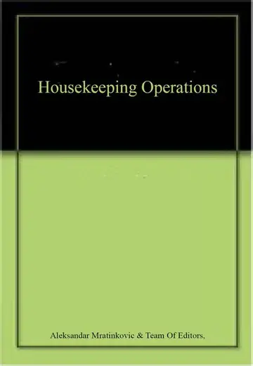 Cover of Housekeeping Operations