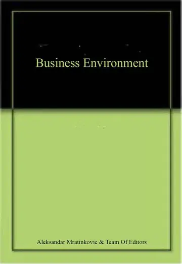Cover of Business Environment