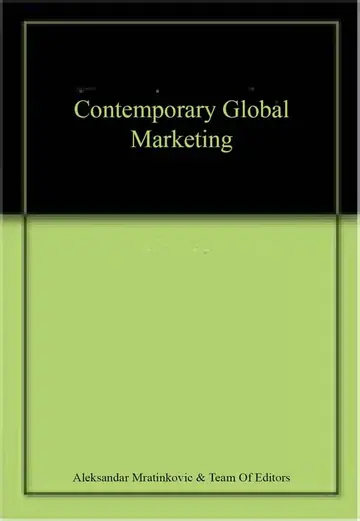Cover of Contemporary Global Marketing