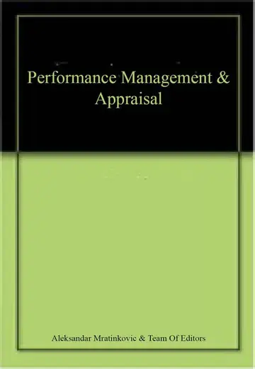 Cover of Performance Management & Appraisal