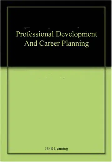 Cover of Professional Development and Career Planning