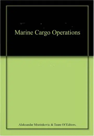 Cover of Marine Cargo Operations