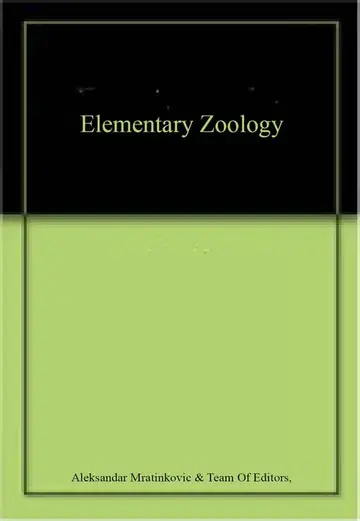 Cover of Elementary Zoology
