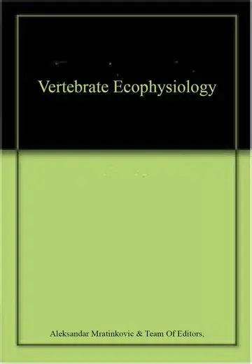 Cover of Vertebrate Ecophysiology