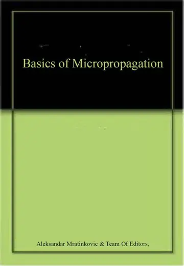 Cover of Basics of Micropropagation