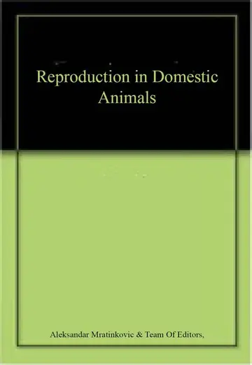 Cover of Reproduction in Domestic Animals