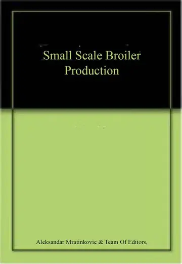 Cover of Small Scale Broiler Production