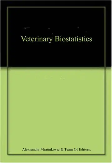 Cover of Veterinary Biostatistics