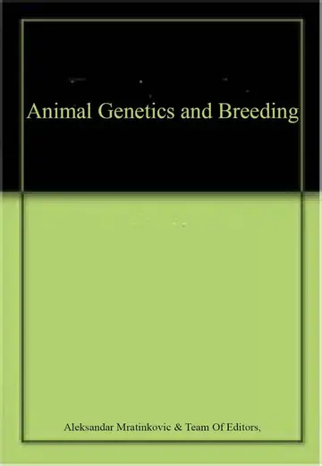 Cover of Animal Genetics and Breeding