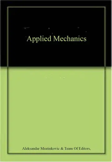 Cover of Applied Mechanics