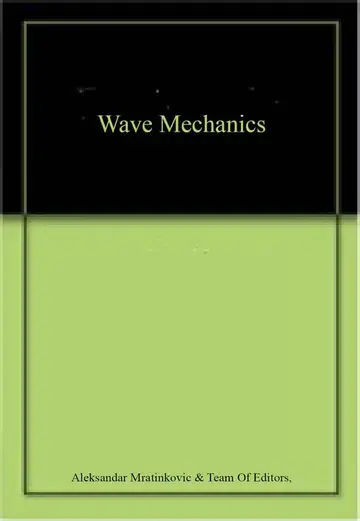 Cover of Wave Mechanics