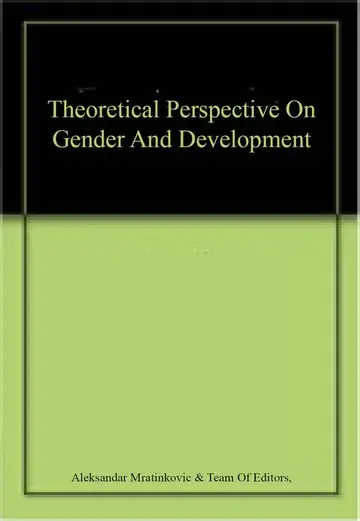 Cover of Theoretical Perspective on Gender and Development