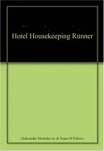 Cover of Hotel Housekeeping Runner