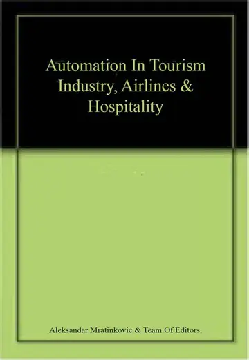 Cover of Automation in Tourism Industry, Airlines & Hospitality