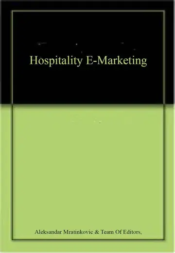 Cover of Hospitality E-Marketing