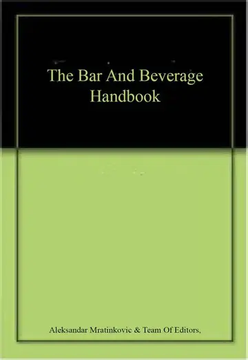Cover of The Bar and Beverage Handbook
