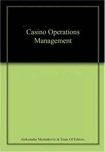 Cover of Casino Operations Management