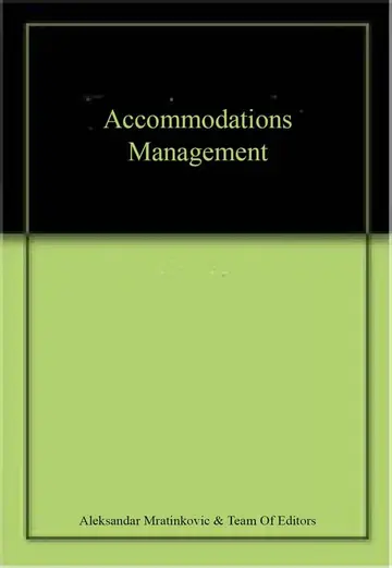 Cover of Accommodations Management
