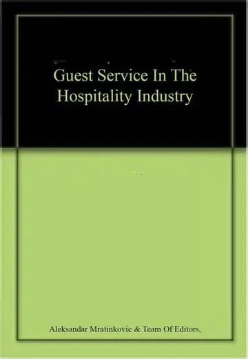 Cover of Guest Service in the Hospitality Industry