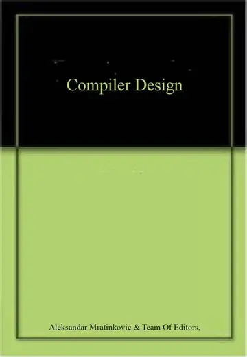 Cover of Compiler Design