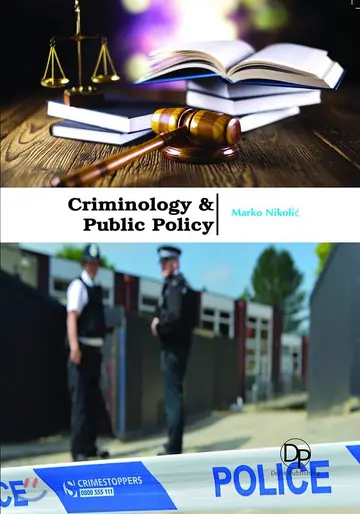 Cover of Criminology & Public Policy