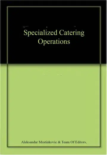 Cover of Specialized Catering Operations