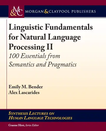 Cover of Linguistic Fundamentals for Natural Language Processing II