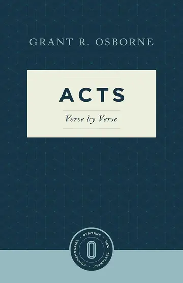 Cover of Acts Verse by Verse