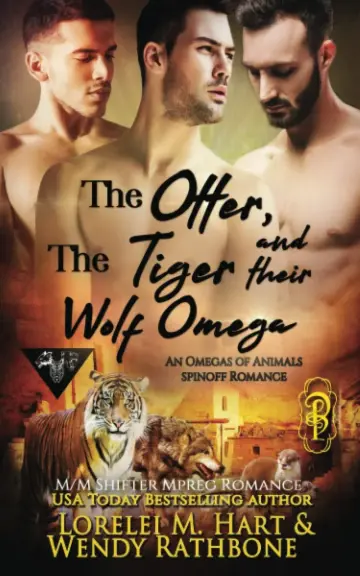 Cover of The Otter, the Tiger and Their Wolf Omega