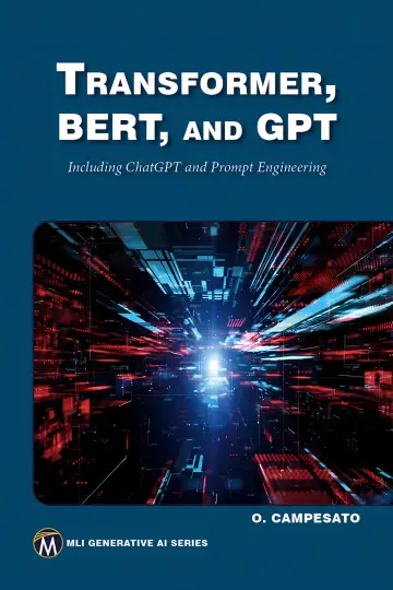Cover of Transformer, BERT, and GPT3