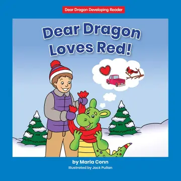 Cover of Dear Dragon Loves Red!