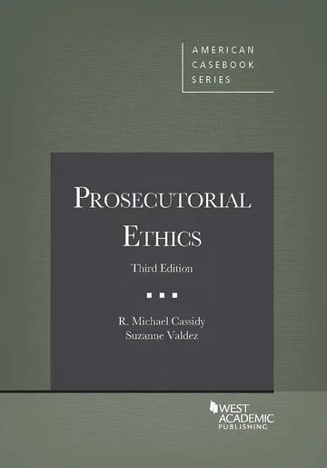 Cover of Prosecutorial Ethics