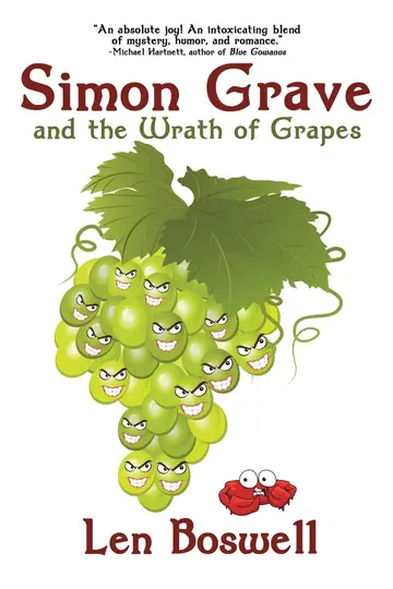 Cover of Simon Grave and the Wrath of Grapes