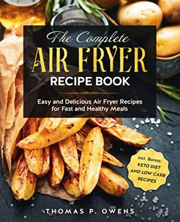 Cover of The Complete Air Fryer Recipe Book