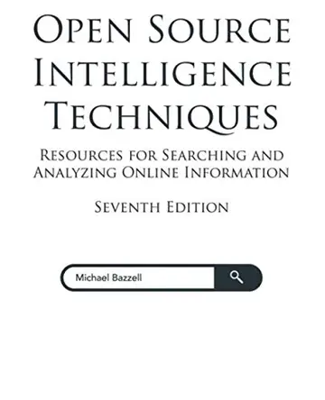 Cover of Open Source Intelligence Techniques