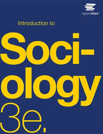 Cover of Introduction to Sociology 3e by OpenStax