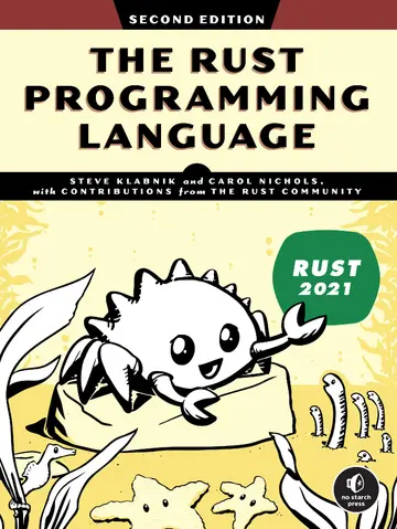 Cover of The Rust Programming Language
