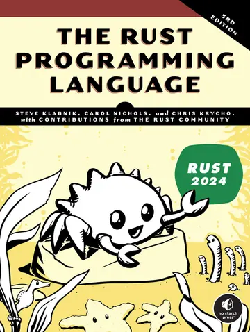 Cover of The Rust Programming Language