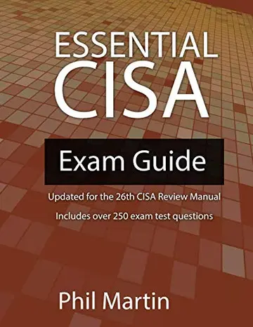 Cover of Essential CISA Exam Guide
