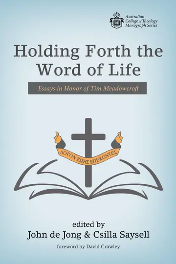 Cover of Holding Forth the Word of Life