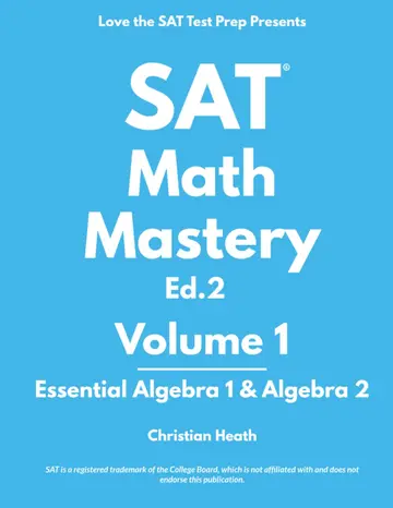 Cover of SAT Math Mastery