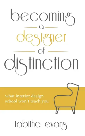 Cover of Becoming a Designer of Distinction