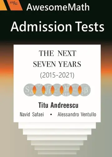 Cover of Awesomemath Admission Tests