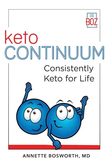 Cover of ketoCONTINUUM Consistently Keto for Life