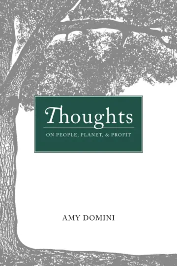 Cover of Thoughts on People, Planet & Profit
